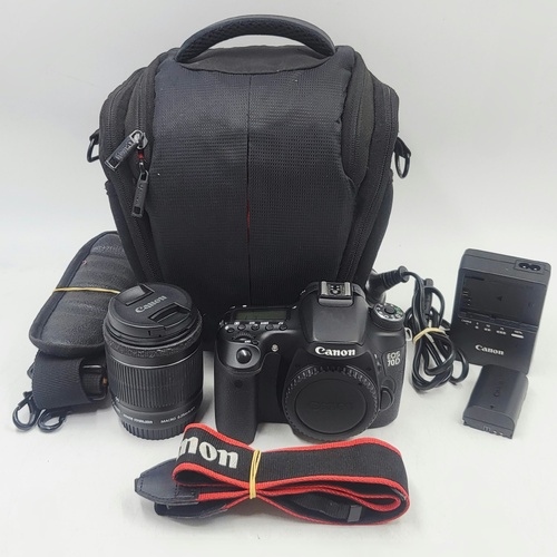 Canon EOS 70D 20.2MP DSLR Camera Kit EF-S 18-55mm IS STM Lens Battery Charger Bag