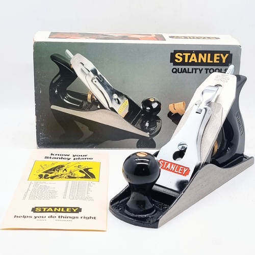 Stanley G12-004 No. 4 Smoothing Bench Plane Vintage Woodworking Tool