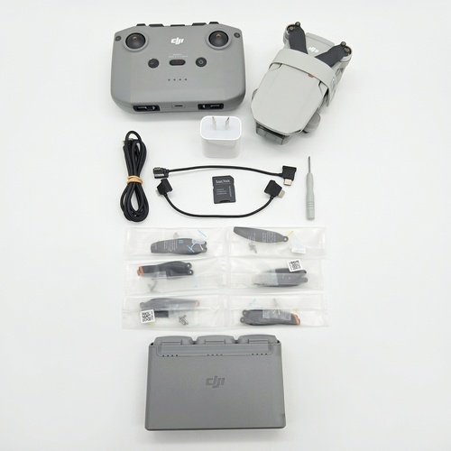 DJI Mini 4K Fly More Combo Drone 3x Batteries Charger Case Hub Complete