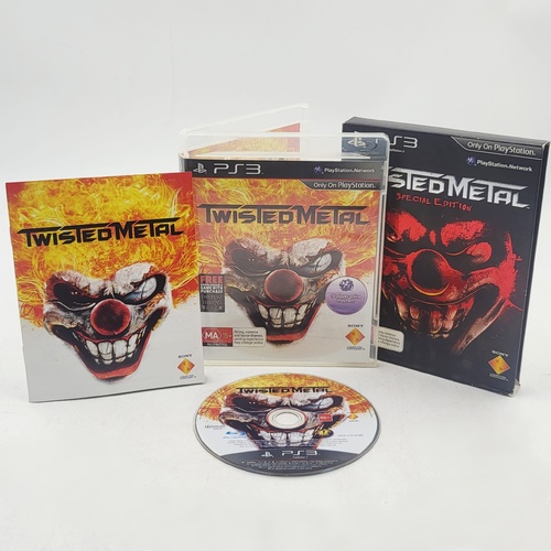 Twisted Metal Special Edition PS3 PlayStation 3 PAL Game with Manual & Slipcase