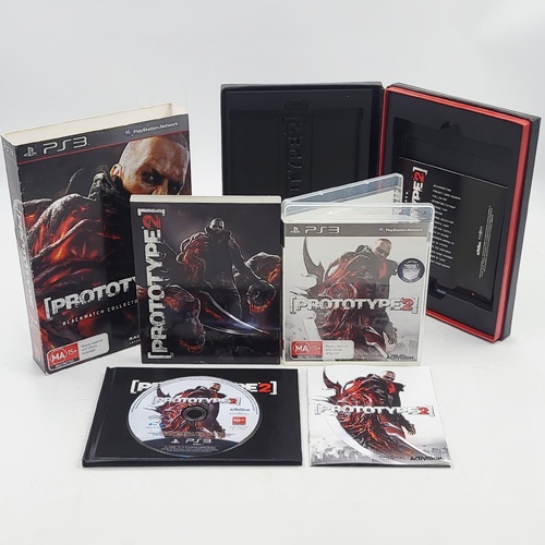 Prototype 2 Blackwatch Collector's Edition PS3 PlayStation 3 Complete