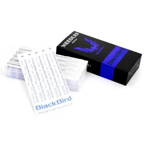 20 x Blackbird Premium Tattoo Sterilized needles [Size: 18RL]