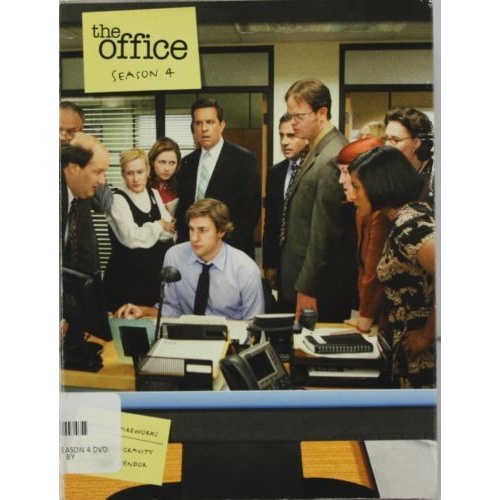 THE OFFICE - SEASON 4 Steve Carell John Krasinski  4-Disc Set DVD R4 PAL