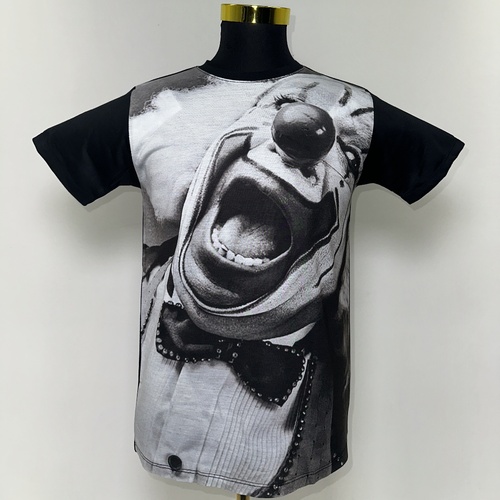 The Clown T-Shirt Rap Hip Hop Gangster Black [Size: Medium]