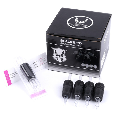 10 x Blackbird Sterlized Disposable Tattoo Grip Tubes [Size: 3RT]