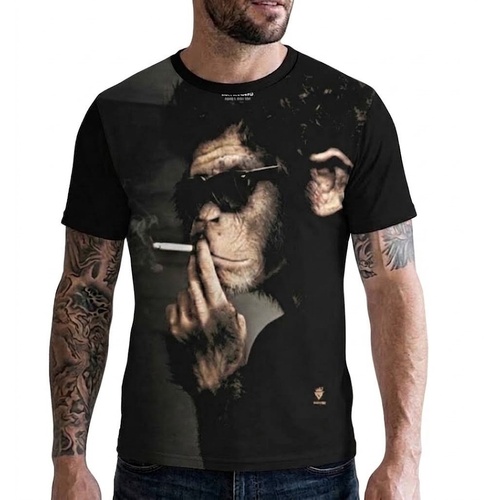 T-Shirt Cool Monkey Street Fashion Mens Ladies AU STOCK [Size: M - 40in/102cm Chest]