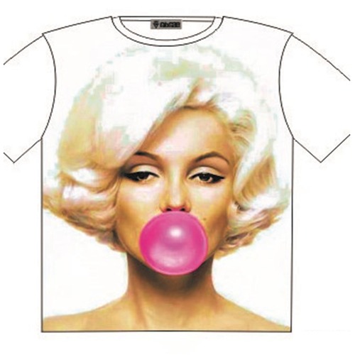 T-Shirt Cheeky Marilyn Street Fashion Mens Ladies AU STOCK [Size: L - 42in/107cm Chest]