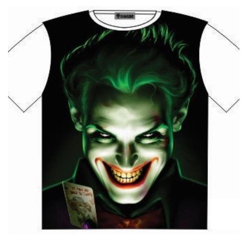 The Original Joker T-Shirt Attitude Street Fashion Mens Ladies AU STOCK [Size: M - 40in/102cm Chest]