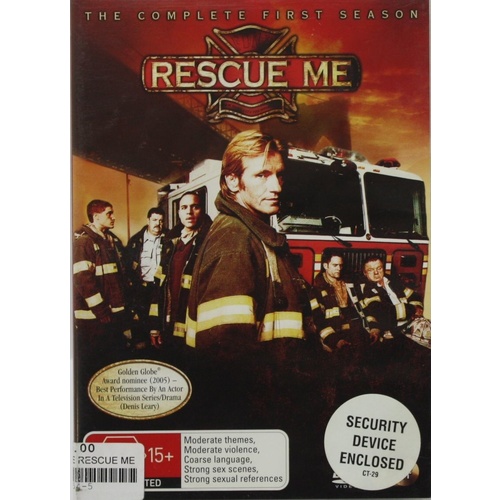 RESCUE ME - SEASON 1  Denis Leary Andrea Roth 3-Disc Set DVD R4 PAL
