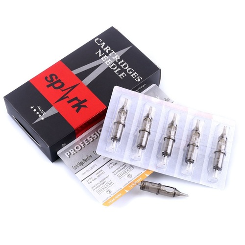 Box of 20 x Spark Prime Quality Tattoo Cartridge Needles [Needle Size: 1RL]